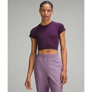 Lululemon Swiftly Tech Cropped Short-Sleeve Shirt 2.0 - 6